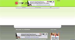 Desktop Screenshot of evergreen.com.sg