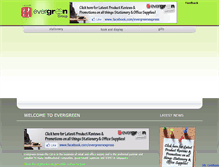 Tablet Screenshot of evergreen.com.sg