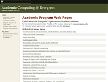 Tablet Screenshot of academic.evergreen.edu